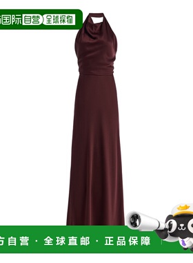 1h可退 香港直邮Simkhai 女士 Reannon 垂褶礼服 red红色 舒适时