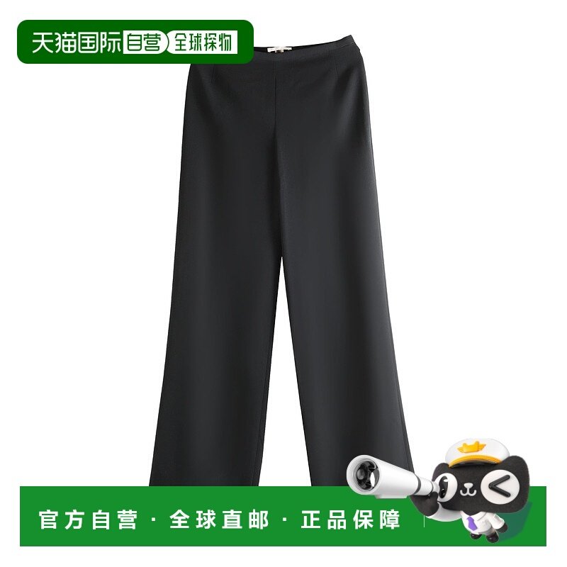 香港直邮THE ROW 女士休闲裤 5481W2812BLK AW2025 黑色 Rogeri