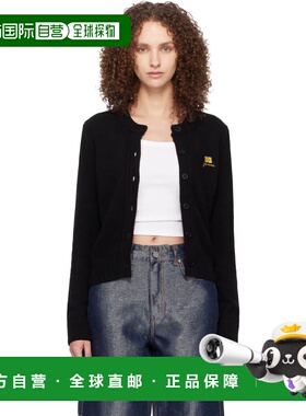 1h可退 香港直邮GANNI 甘尼 女士 黑色 Wool Mix 开衫 A1070