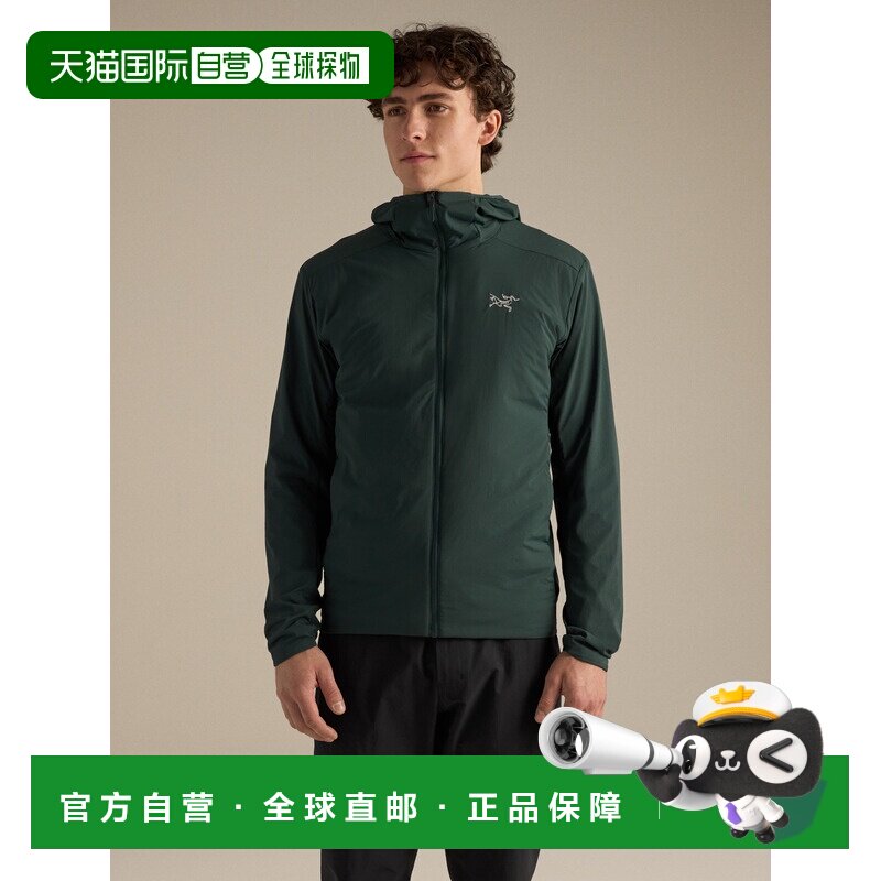 欧洲直邮Arc'teryx 始祖鸟Atom SL 男装连帽衣夹克外套抓绒
