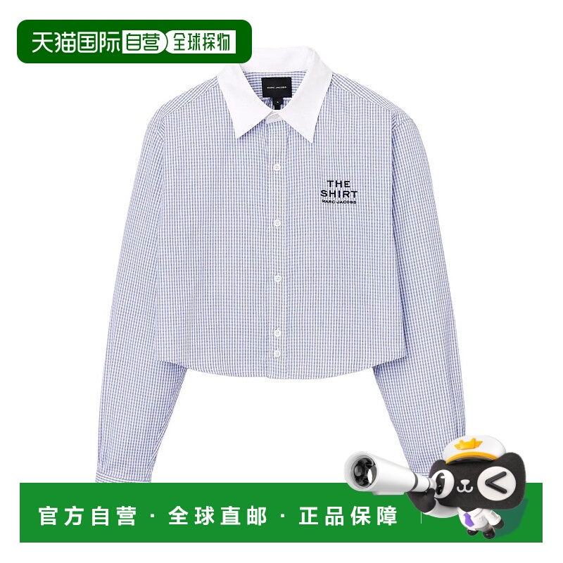 1h可退 香港直邮潮奢 Marc Jacobs 马克 雅可布 女士 方格棉布格