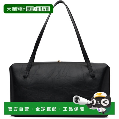 1h可退 香港直邮潮奢 Jil Sander 吉尔 桑达 女士 黑色中号 Goji