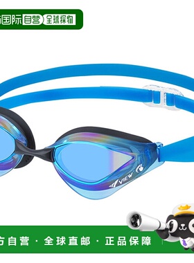 日本直邮VIEW 游泳镜片 ORCA 透明镜框系列镜镜片游泳 V230SAMC-S