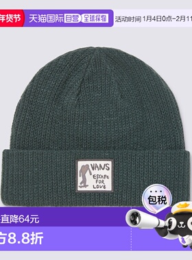 韩国直邮VANS 公用帽子VN000KDS2LN1 BOLIN BEANIE - Green Gable