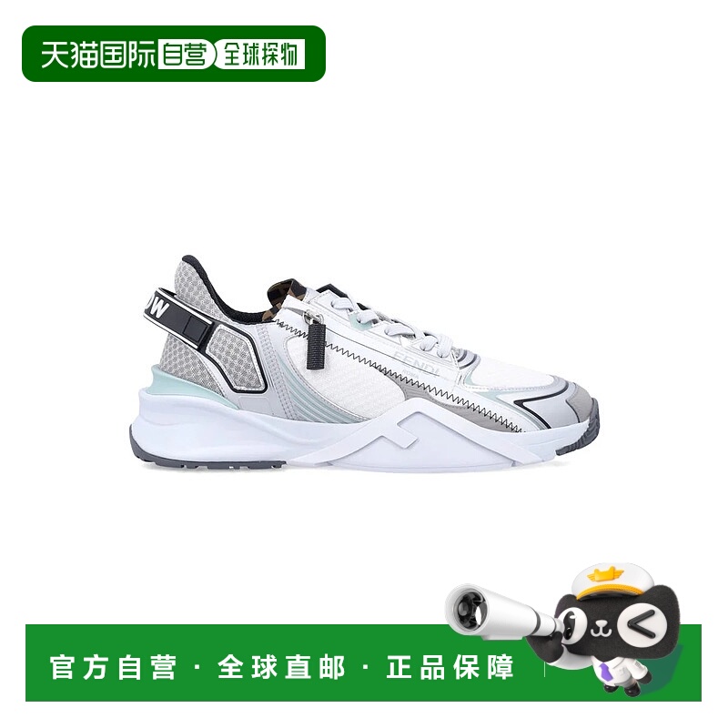 1h可退 香港直邮FENDI 男士运动鞋 25P7E1689ASAKF1RTF SS2025 银