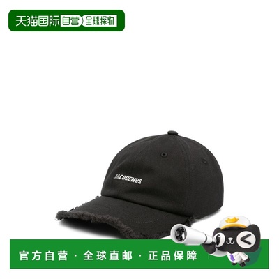 1h可退 香港直邮Jacquemus 女士 JACQUEMUS 黑色帽子 ACU00452DAW