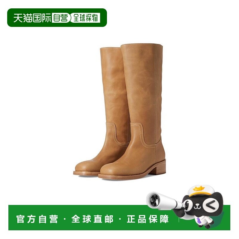 【美国直邮】steve madden 女士 靴子思美登真皮一体时尚及膝靴