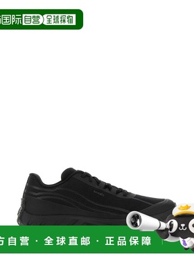 1h可退 香港直邮Norda 男士 002M 黑色帆布运动鞋 002MSTEALTHBLA