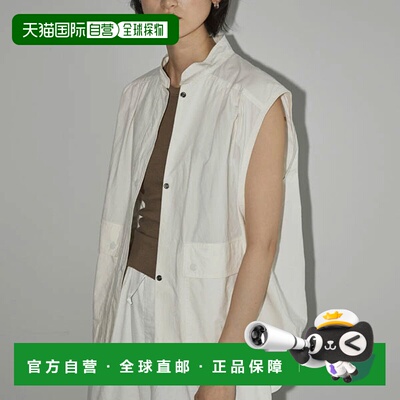 日本直邮TODAYFUL 2023春夏 Todayful Flappocket棉质背心 翻盖棉