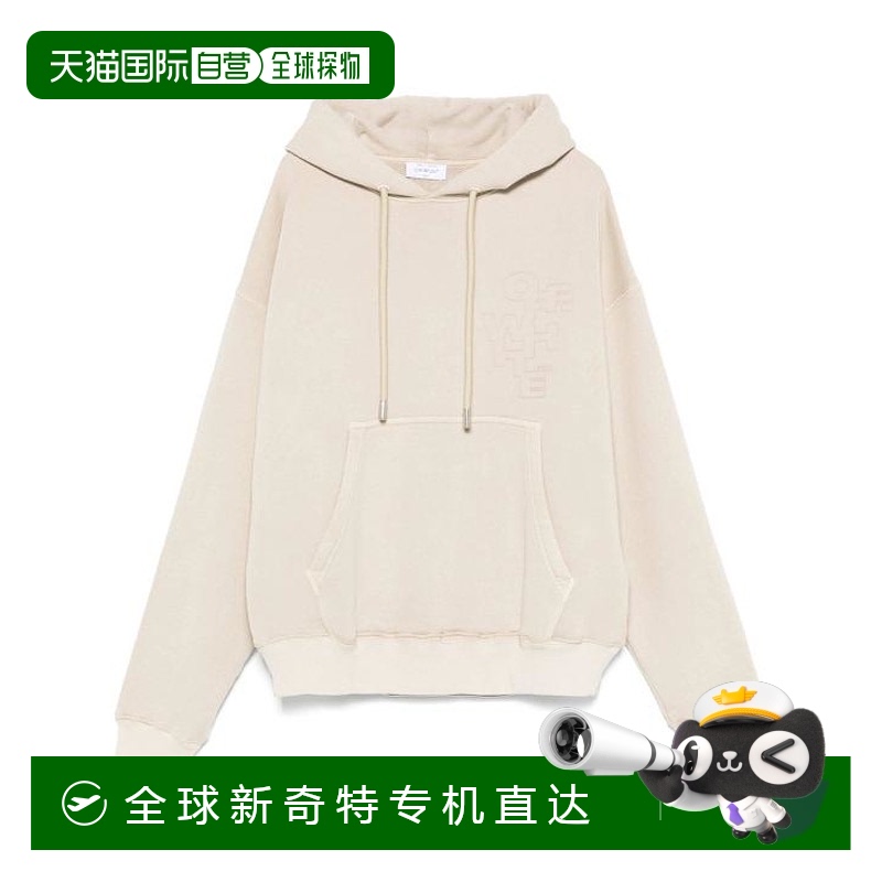 韩国直邮OFF WHITE24FW连帽衫 连帽卫衣男OMBB085F24FLE007 6161B