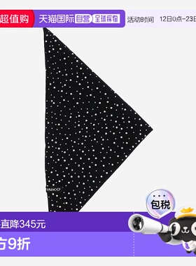 香港直邮PINKO 女士围巾 106001A2Z8Z99 AW2025 黑色 Black Svizz