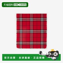 香港直邮Burberry 巴宝莉 女士 Scarfs 红色围巾 8112464博柏利