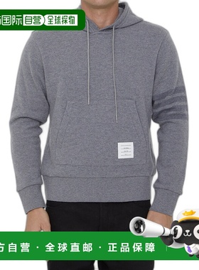 香港直邮THOM BROWNE 男士卫衣 SS2024 MJT390AJ0088055 灰色帽衫