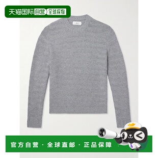 羊毛羊绒混纺毛衣 男士 MPK242041GREY 香港直邮Mr