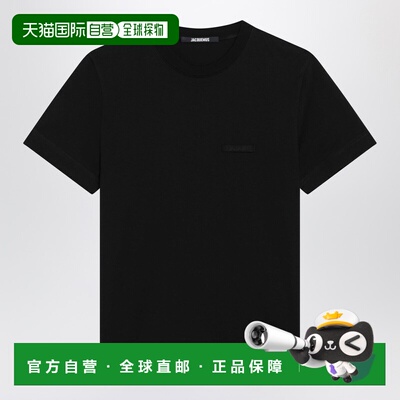 1h可退 香港直邮Jacquemus 女士 nera con 全棉徽标T恤 TSW00550A