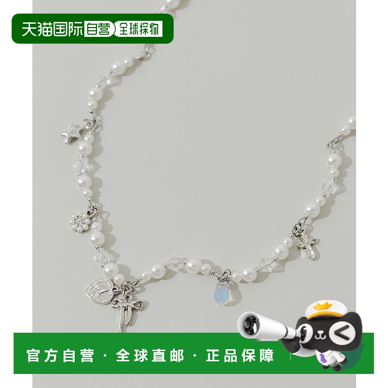 1h可退 日本直邮SMELLY 女士 立体 charm 珍珠项链 Y2K风格 SMA62