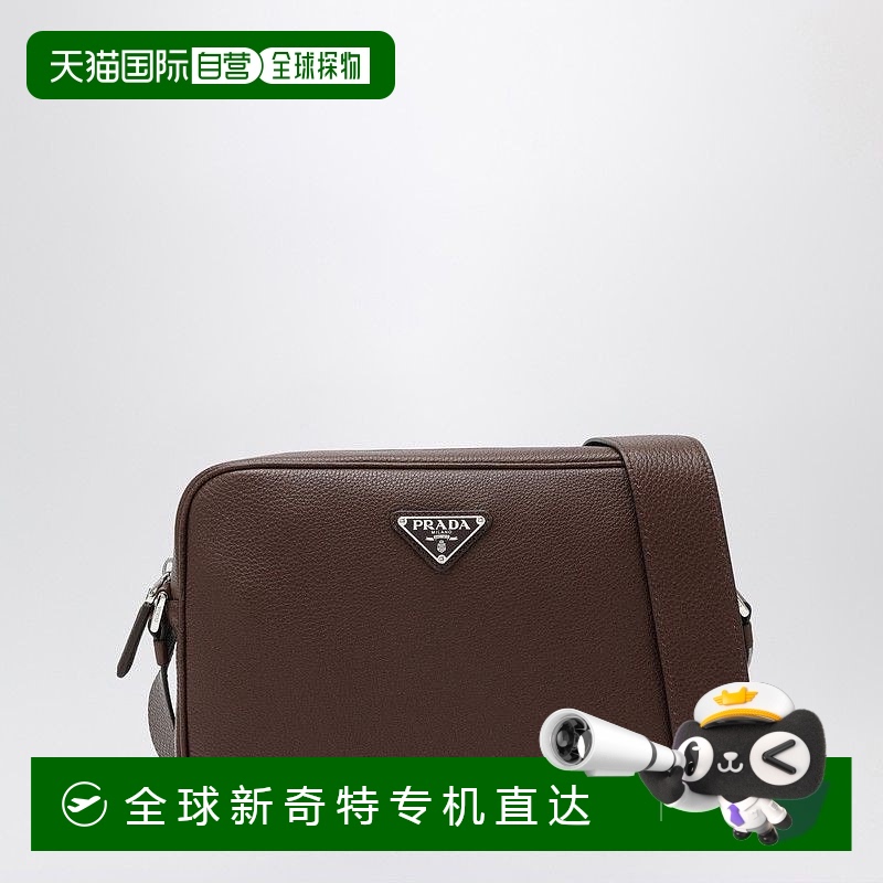 1h可退 欧洲直邮prada 男士 单肩包普拉达