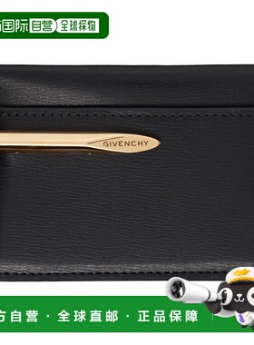 1h可退 香港直邮潮奢 Givenchy 纪梵希 女士 黑色 Pinch 卡包 BB6