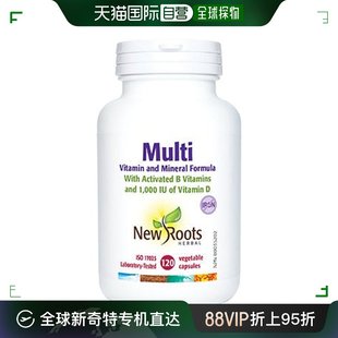 胶囊 Multi VCaps 120 加拿大直邮New Roots