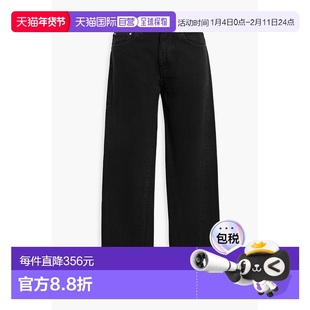 1h可退 香港直邮潮奢 toteme 女士 高腰直筒牛仔裤 213232739SIZE