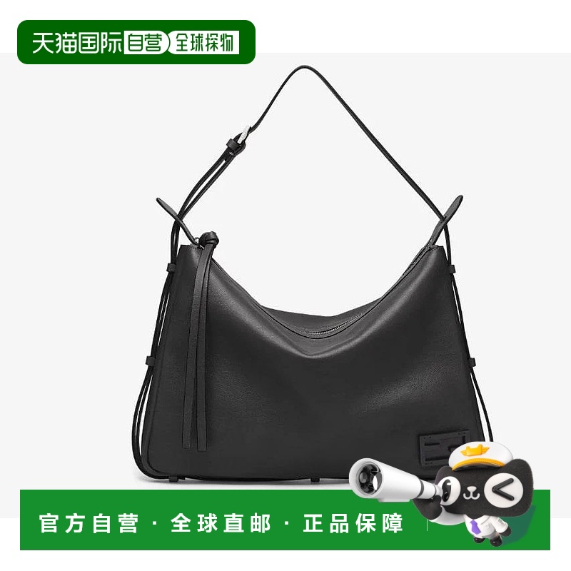 1h可退 香港直邮FENDI 女士斜挎包 8BR831AS7AF1QD0 AW2024 黑色