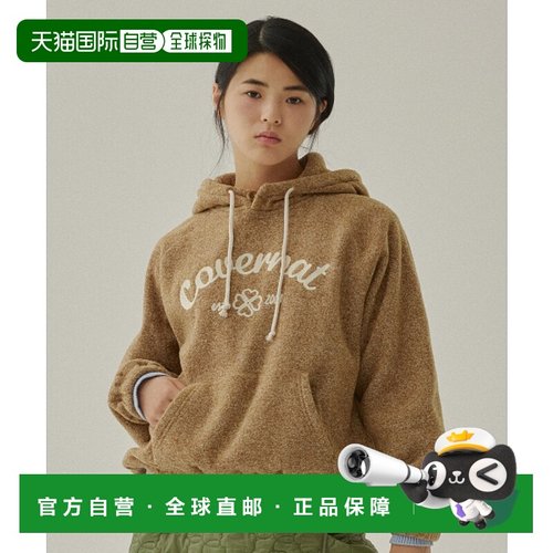韩国直邮COVERNAT WOMAN 女士连帽衫CO2403HD71CE (W) OVER-FIT TE