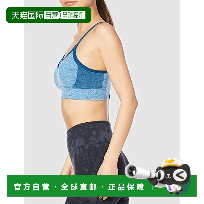 【日本直邮】ASICS亚瑟士运动纹胸吊带衫2032B791女蓝色带/maco蓝