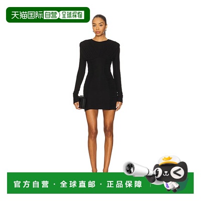 1h可退 香港直邮AGOLDE 女士 Abbi 连衣裙 A200091618 black黑色