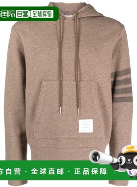 香港直邮THOM BROWNE 男士卫衣 SS2025 MJT390AJ0088210 灰色帽衫