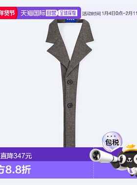 韩国直邮ADER ERROR 公用领带Tompkins lapel Grey 301480532围巾