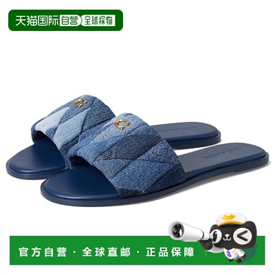 1h可退 香港直邮Coach 蔻驰 女士 Holly Quilting 凉鞋  舒适时尚