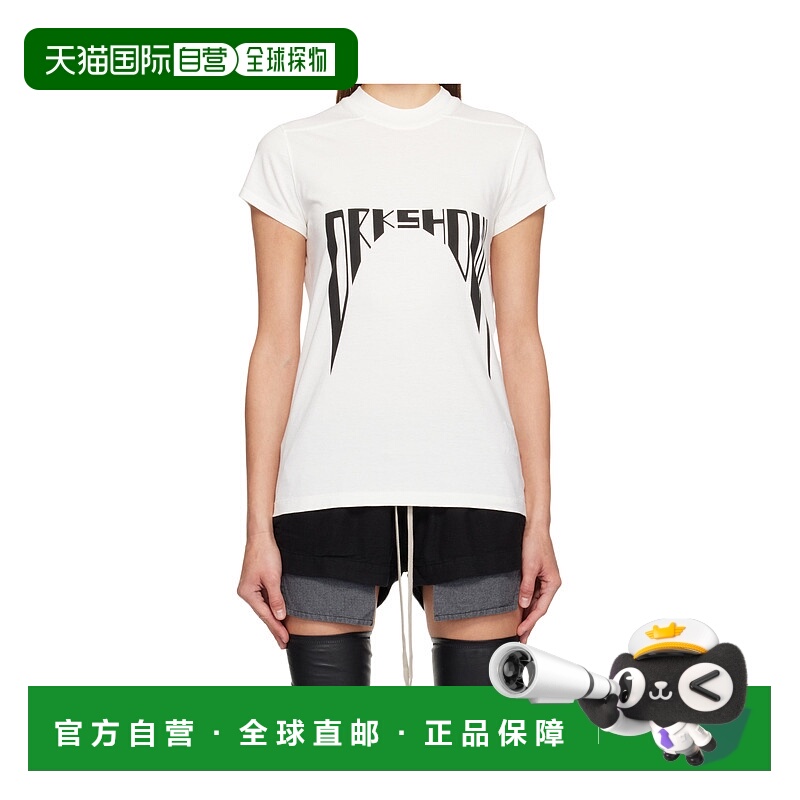香港直邮RICK OWENS DRKSHDW 女士T恤 DS02E7208RNEP41109