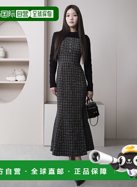 【日本直邮】LIPSERVICE女士鱼尾裙连身裤羊毛秋冬季新款女连衣裙