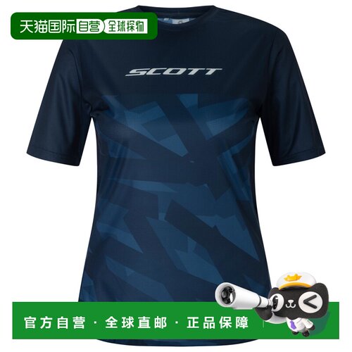 1h可退 欧洲直邮SCOTT 女士户外T恤 1562867DARKBLUE CO 花色