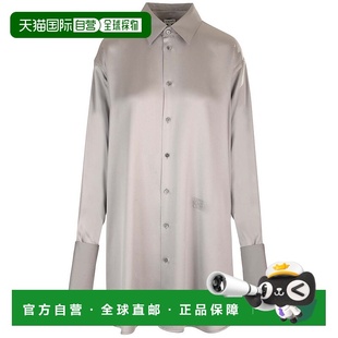 灰色 香港直邮LOEWE AW2023 S359Y09XAX1810 Unstruct 女士半身裙