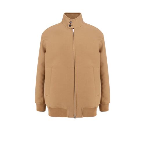 GUCCI 男士夹克 814174Z7AFD9590 SS2025 浅棕色 Wool jacket