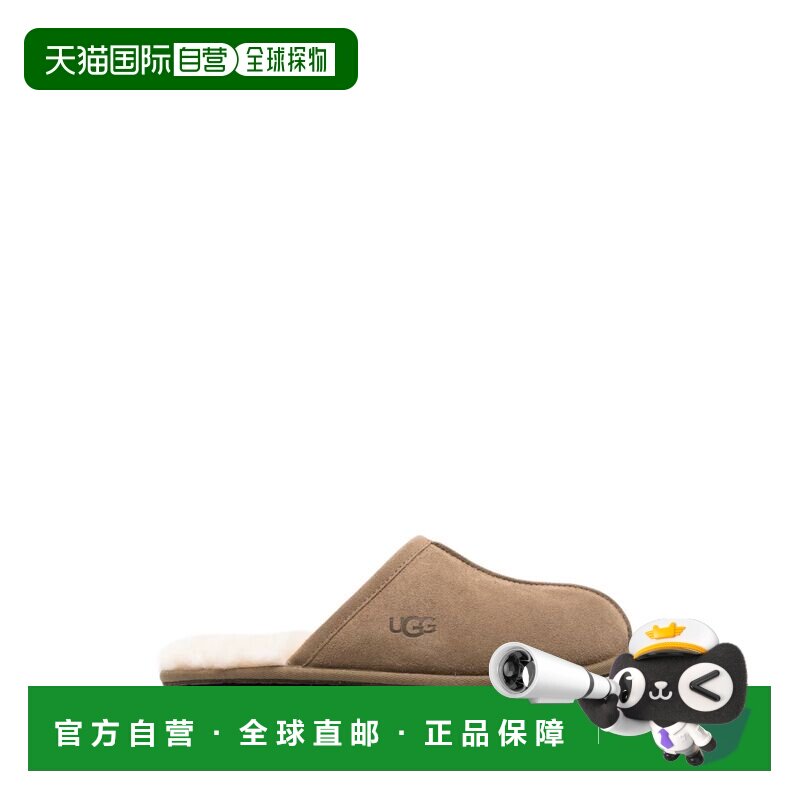 香港直邮Ugg 男士 棕色凉鞋 1101111 brown棕色 舒适时尚图片