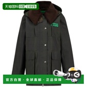 香港直邮barbour 粗呢蜡兜帽 巴伯尔 1h可退 Ttn 女士 Ganni