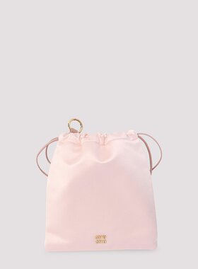 MIU MIU 女士手拿包 5NG010049F0615 SS2025 紫色 抽绳手拿包