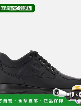 自营欧洲直邮Hogan Interactive黑色运动鞋休闲