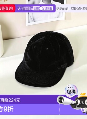 1h可退 日本直邮NANO universe POTEN/特别款天鹅绒帽子鸭舌帽