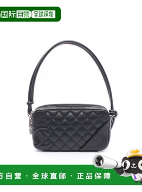 日本直邮中古Chanel香奈儿女包A级95新accessory pouch配件袋羊皮