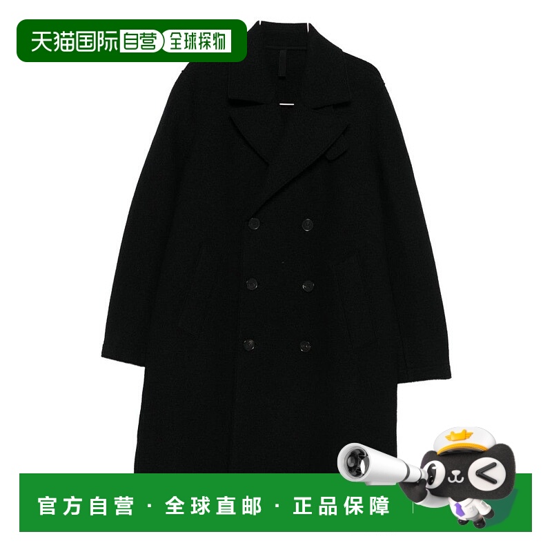 自营harris wharf londonTailored Double-Breasted Giacconi Ner