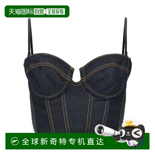 上衣 Denim Corset 美国奥莱直发 黑色 zimmermann 自营 Crush