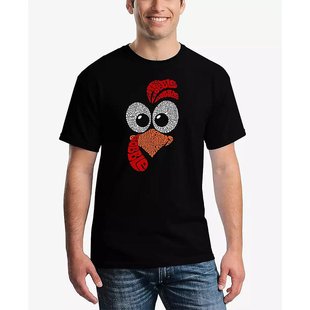 Pop 舒适休闲百搭款 Art 火鸡脸文字艺术T恤 男士 美国直邮LA