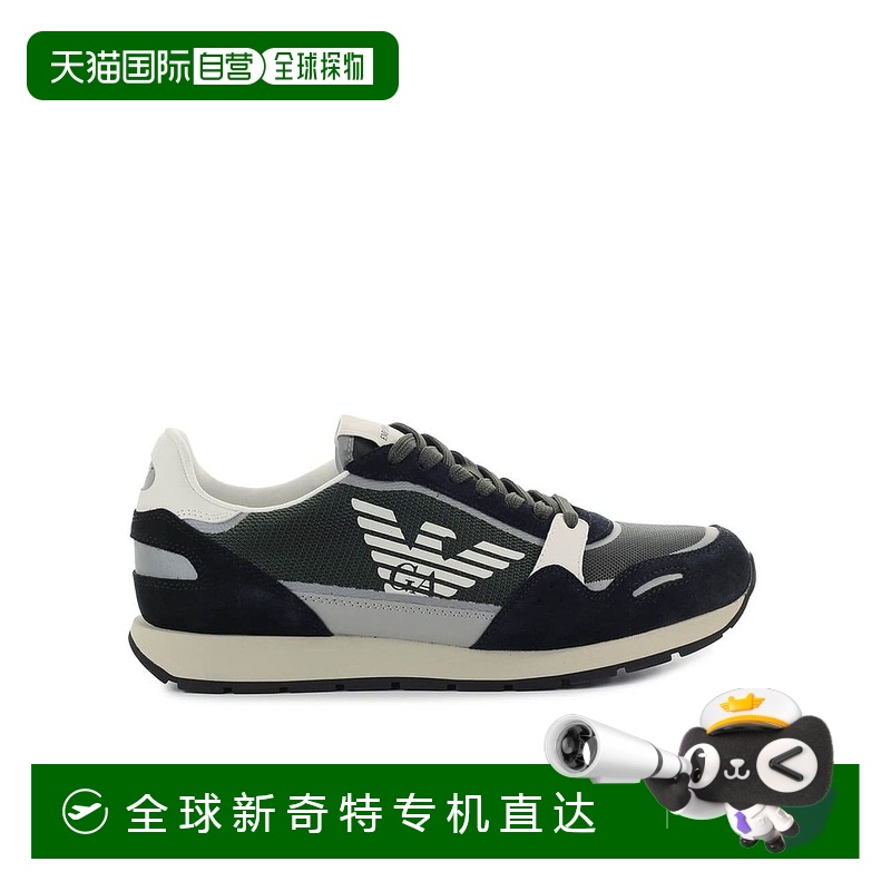 1h可退 香港直邮EMPORIO ARMANI 男士运动鞋 X4X537XM678Q446 AW2