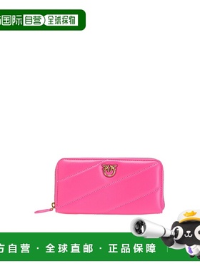香港直邮PINKO 女士钱包 1P22Y8A03JP01Q AW2022 粉红色 RYDER长
