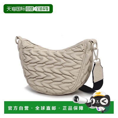 自营mia k collectionMia K的Astrid女士手提包-米色 美国奥莱直