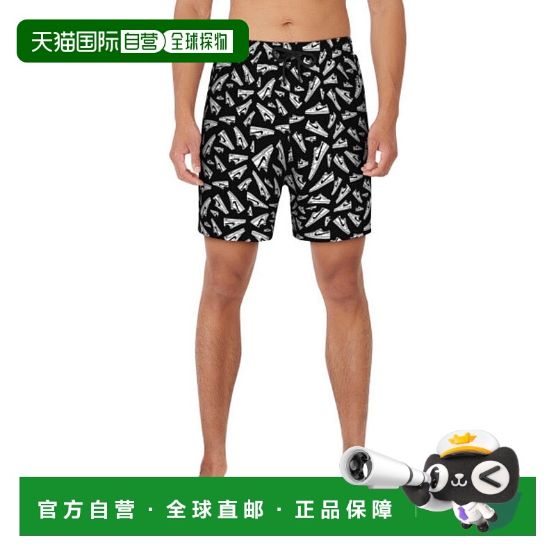 日本直邮Nike AF1印花男士沙滩短裤 7英寸 [NESSF516-N001]