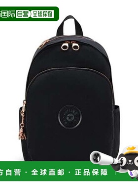 韩国直邮kipling 轻型日常背包 Delia KPABA15 BKRS双肩包